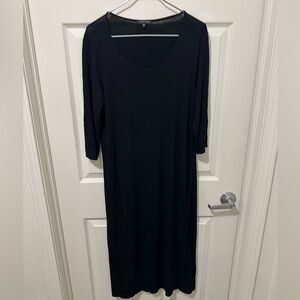 Eileen Fisher Black Women's Maxi Dress